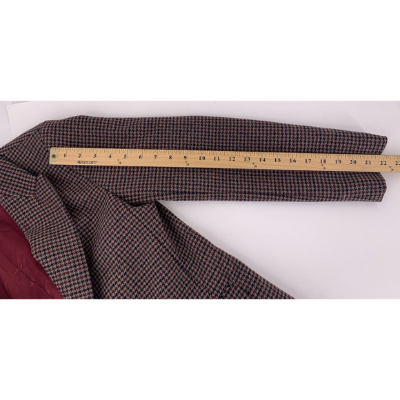 SANDRO Tomy Single-Breasted Houndstooth Wool-Blend Blazer Women's EU 36 / US 4 - Picture 12 of 16